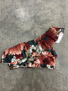 Albion One-Shoulder Floral Bikini Top